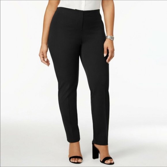 Alfani Pants - Alfani Black Skinny Leg Comfort Waist Pants
